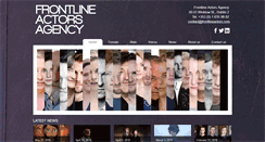 Desktop Screenshot of frontlineactors.com
